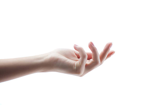 istock Beautiful female arm is inviting someone 512328998