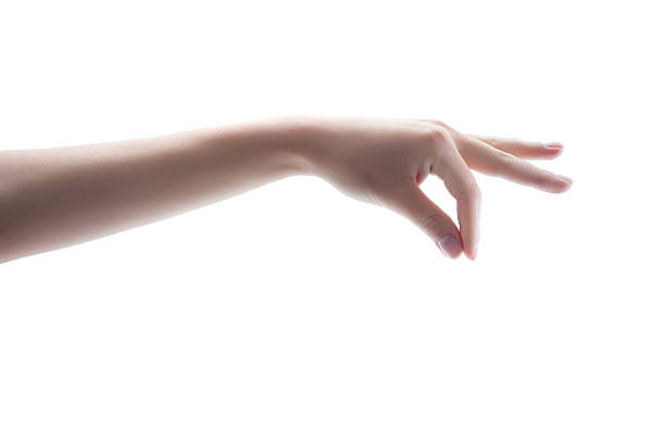istock Cheerful young woman is gesturing positively 512329048