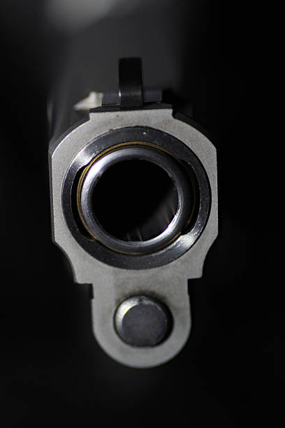 istock Straight into the barrel of a gun 512330646