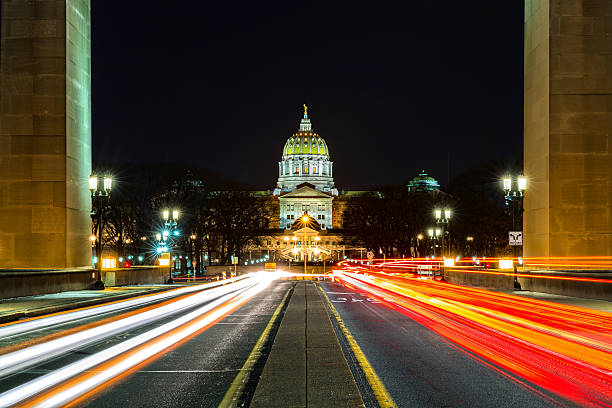 Pennsylvania State Capitol Pennsylvania State Capitol, the seat of government for the U.S. state of Pennsylvania, located in Harrisburg harrisburg pennsylvania stock pictures, royalty-free photos & images