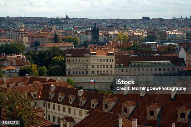 Rooftops Of Prague Stockfoto en meer beelden van Architectuur - Architectuur, Bouwwerk, Buitenopname