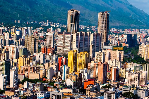 Caracas City Downtown- Aerial view