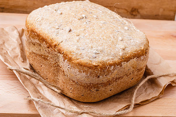 istock loaf of bread on backing paper 512342078
