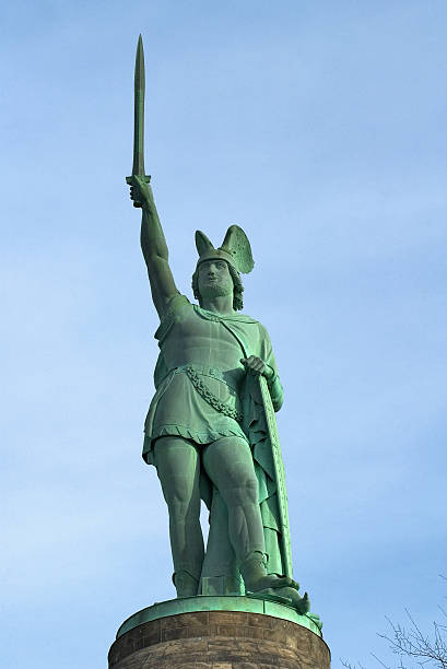 Hermann Monument Hermann Monument detmold stock pictures, royalty-free photos & images