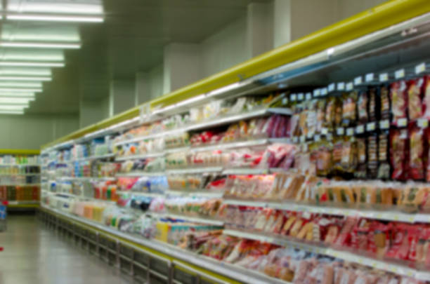 istock Blurred shelves food 512344136