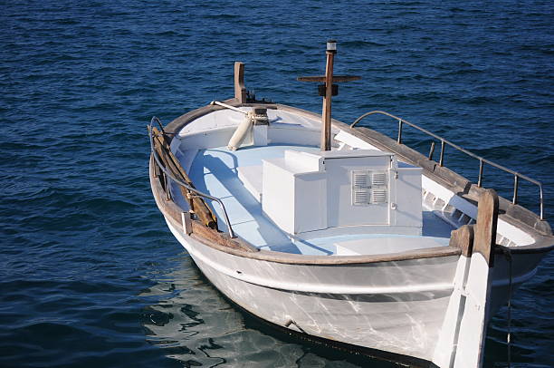 istock Greek fisherman's boat 512353284