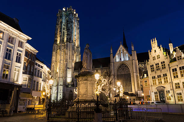 istock Saint Rumbold's Cathedral in Mechelen in Belgium 512355840