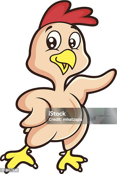 Featherless Frango Mascote - Arte vetorial de stock e mais imagens de Pássaro - Pássaro, Animal, Asa de animal