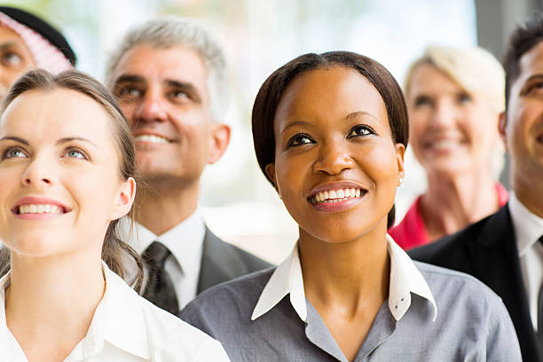istock african businesswoman looking up 512360349