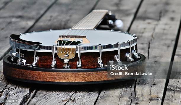 Banguitar Weathered Wood Stock Photo - Download Image Now - Cajun Music, Musical Instrument, Banjo