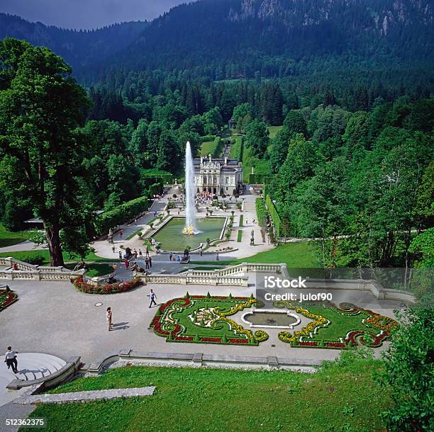 Castle Linderhof Stock Photo - Download Image Now - Linderhof Castle, Palace, Bavaria