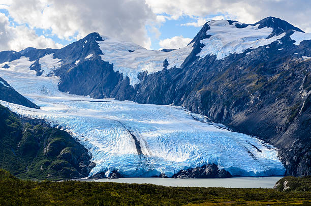 istock Portage Glacier, as seen from Portage Pass. 512364099