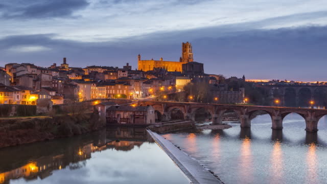 Albi, France during the Blue Hour