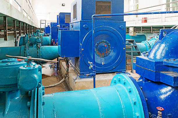 istock Modern urban wastewater treatment plant. 512385237