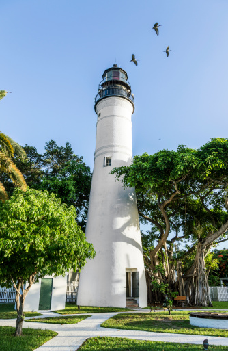 The Key West Lighthouse, Florida Keys, Florida, USA