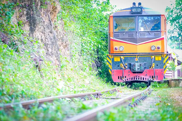 Photo of train on the railway