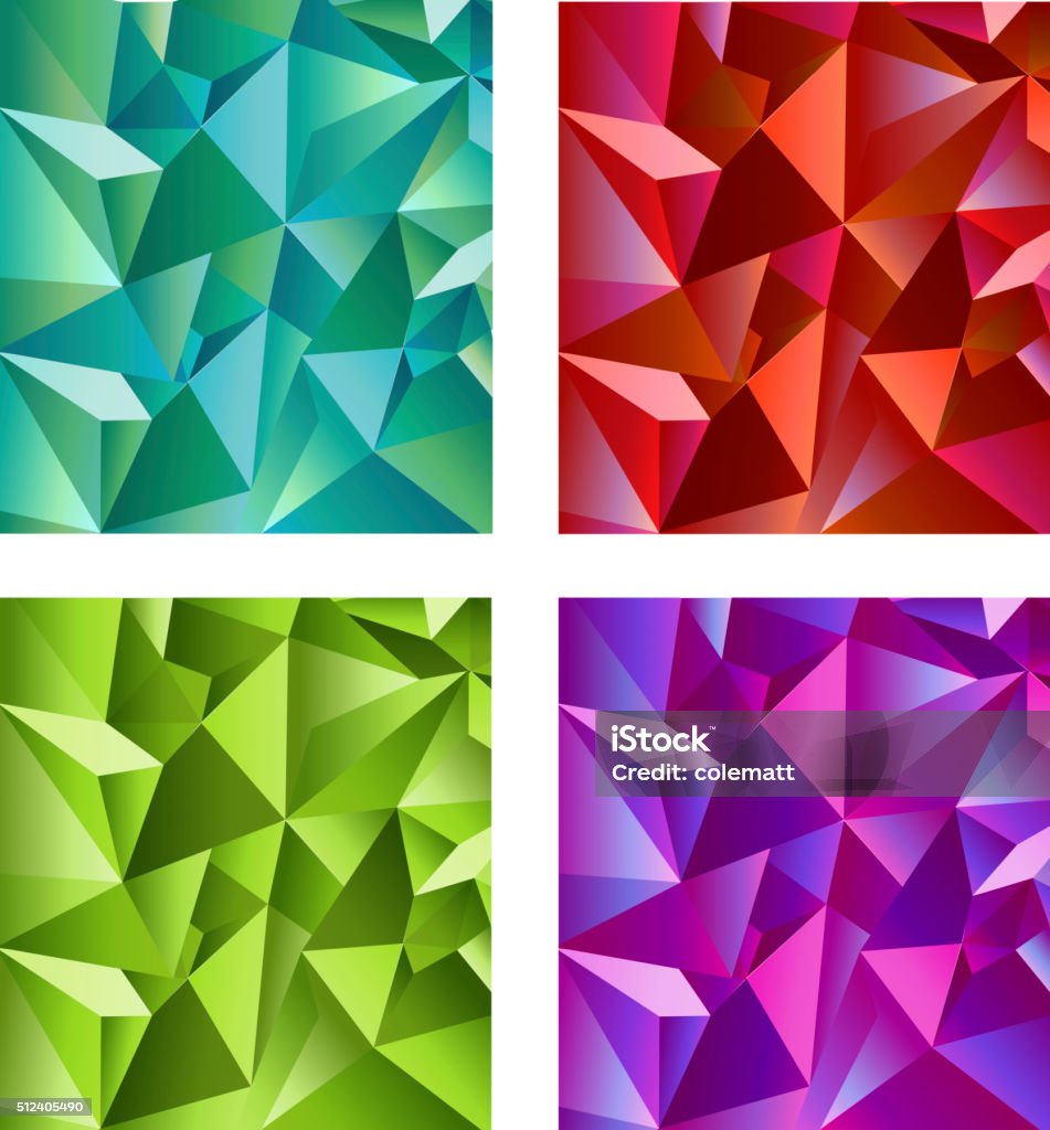 4 Color Layout Background Design In Four Colors Stock Illustration - Download Image ...