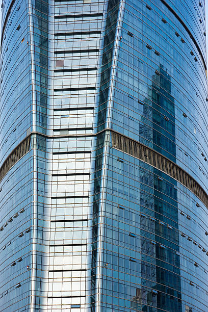 istock Close up of glass building 512405712