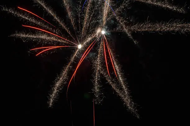 Photo of Red Fireworks