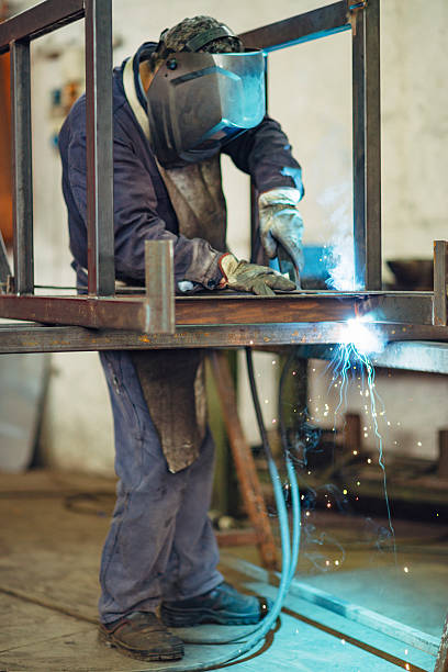 istock Metal Worker Welding in factory 512408506