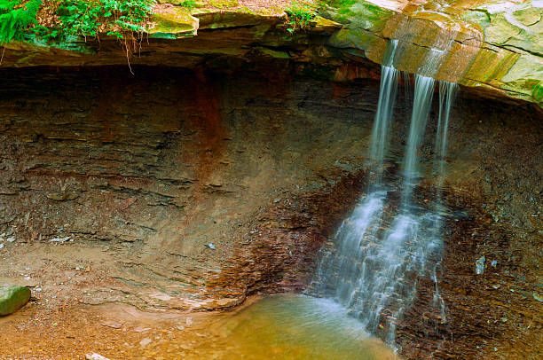 cataratas de blue hen - ohio river valley - fotografias e filmes do acervo