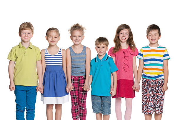 istock Group of happy children 512419409