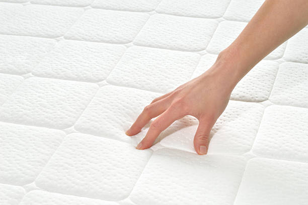 istock Choosing mattress and bed. 512419551