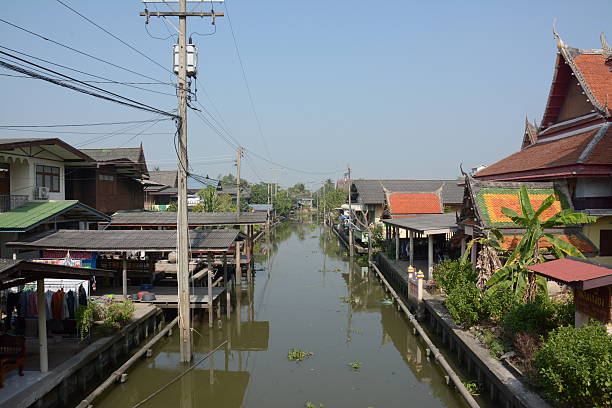 istock community settlement along the canal 512422371