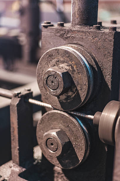 istock part of the machine for making wire mesh 512435906