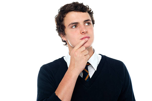 istock Intellectual student trying to recollect the answer 512451615