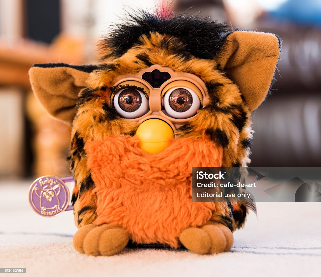 The Amazing Furby Robotic Toy - Royalty-free Speelgoed Stockfoto