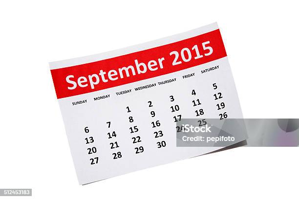 September 2015 Stockfoto und mehr Bilder von 2015 - 2015, Datum, Fotografie