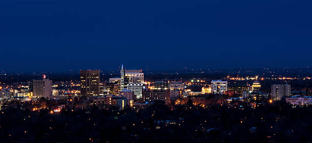 istock City of Boise skyline at night 512453792
