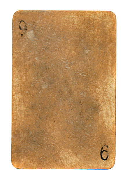 istock ancient grunge playing card paper sheet background with number 9 512455201