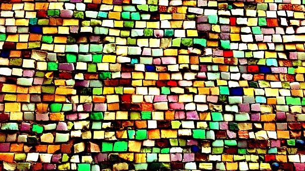 istock Mosaic decoration multicolor warm colors 512455604
