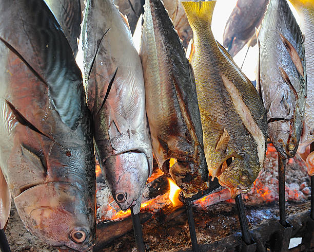 istock Traditional smoked fish of Sabah Borneo. 512456929