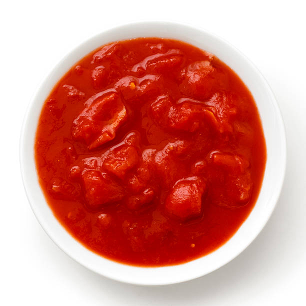 istock Bowl of chopped tomatoes. 512457914
