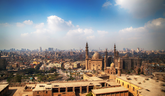 View over Islamic Cairo from the Citadel