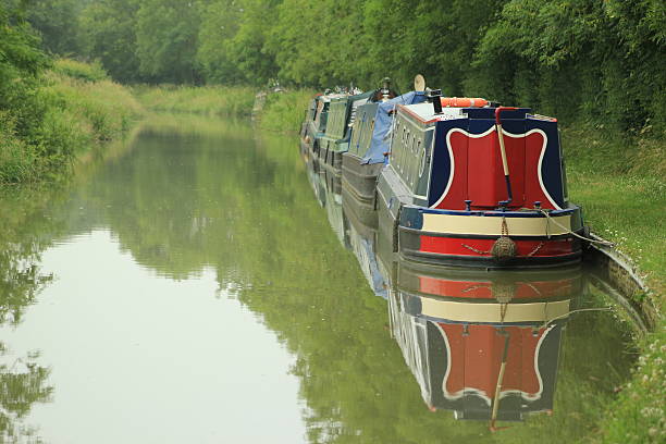 istock Narrowboats, Early Morning 512476621