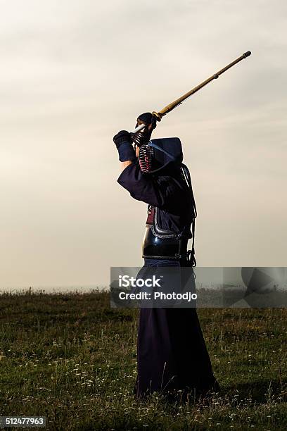Kendo Fighter Stock Photo - Download Image Now - Kendo, Adult, Adults Only