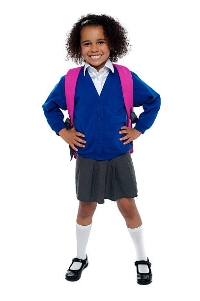 istock Primary school girl posing confidently 512479255