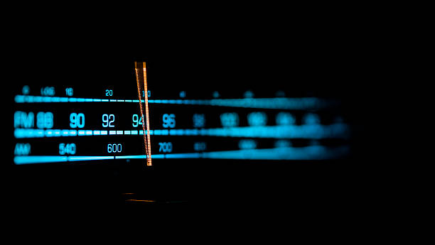 istock old 70s radio, low depth of field 512480127