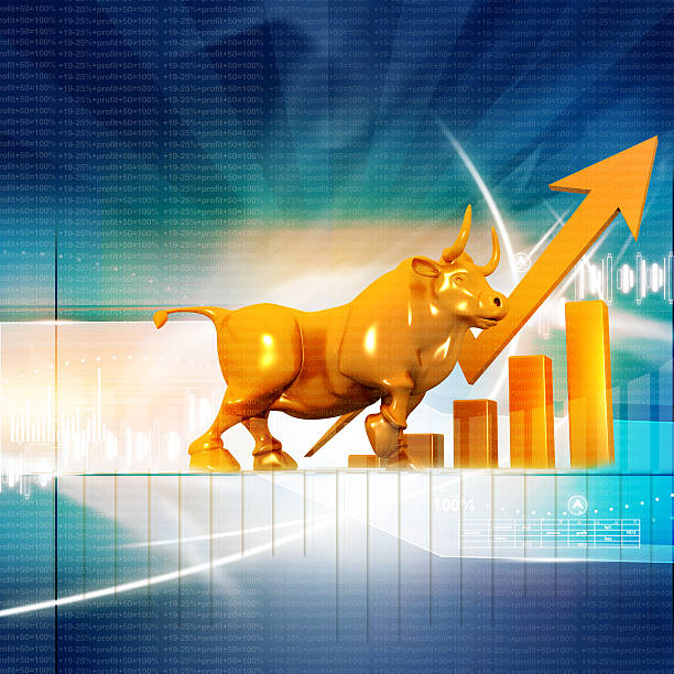istock Economical Stock market graph 512491403