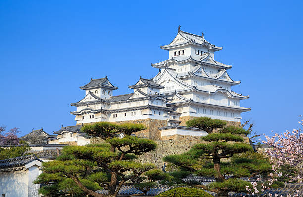 Himeji Castle, Hyogo, Japan stock photo
