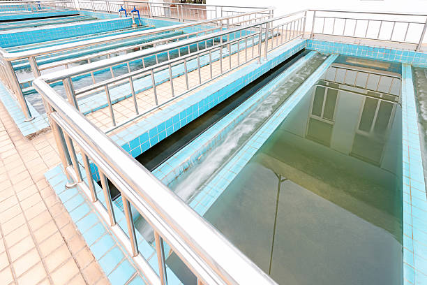 istock Modern urban wastewater treatment plant 512491921