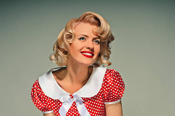 1,023 Pin Up Girl Blond Hair 1950s Style Retro Revival Stock Photos,  Pictures & Royalty-Free Images - iStock
