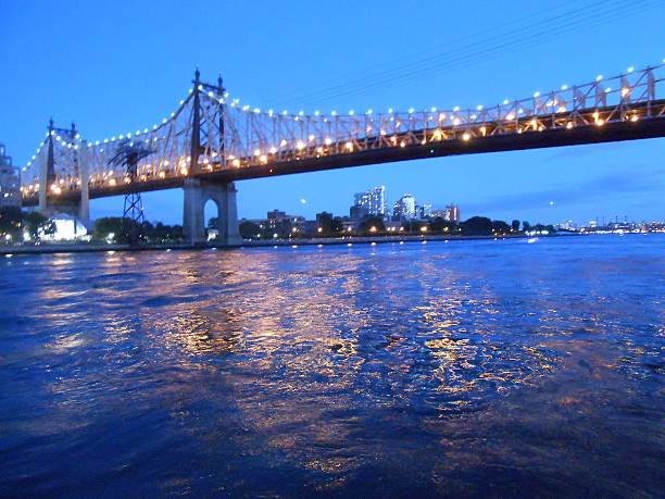 istock Queensboro Bridge above East River in New York, NY. 512494332