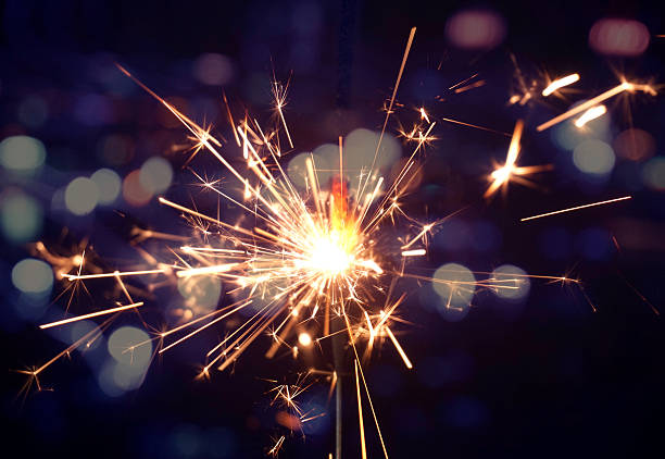 istock holiday background with a sparkler 512495133