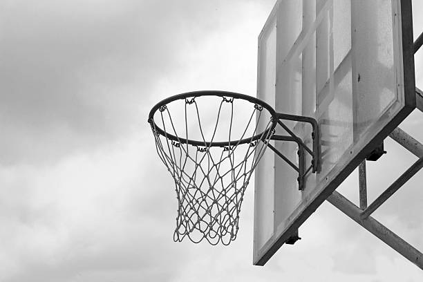 istock Basketball hoop against on the sky 512497229