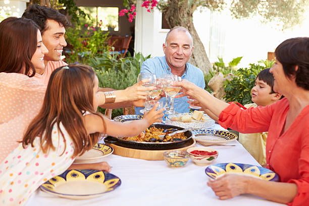 istock Multi Generation Family Making Toast Before Meal Together 512498209